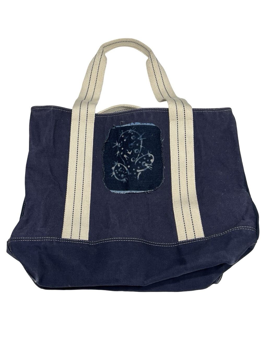 Pottery Barn Kids navy blue cooler Convertible tote Backpack Beach Bag / Fair - Picture 1 of 9